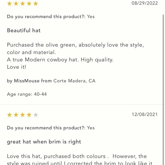 Nwt anthropologie modern rancher cowboy hat - Picture 10 of 10